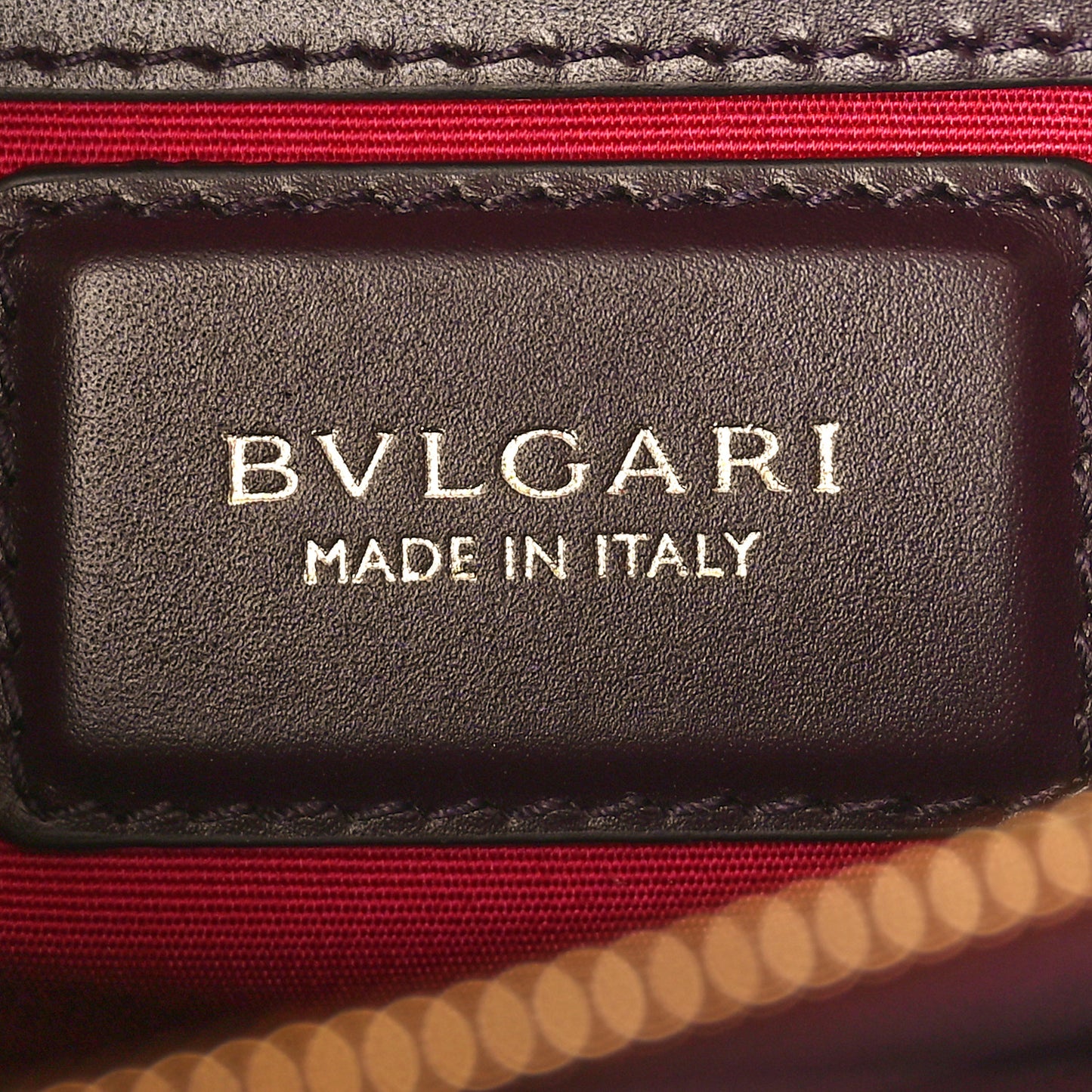 Calfskin Serpenti Forever Shoulder Bag Plum