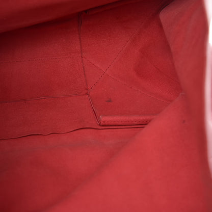Celine Lambskin Horizontal Cabas Red 23 of 23