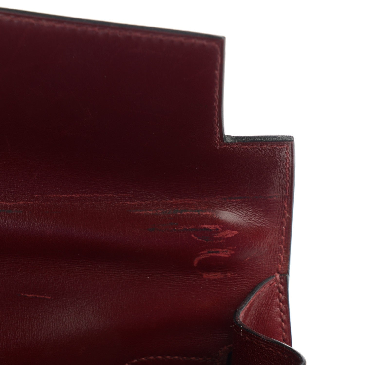Hermes Box Kelly Sellier 32 Rouge H 7 of 22