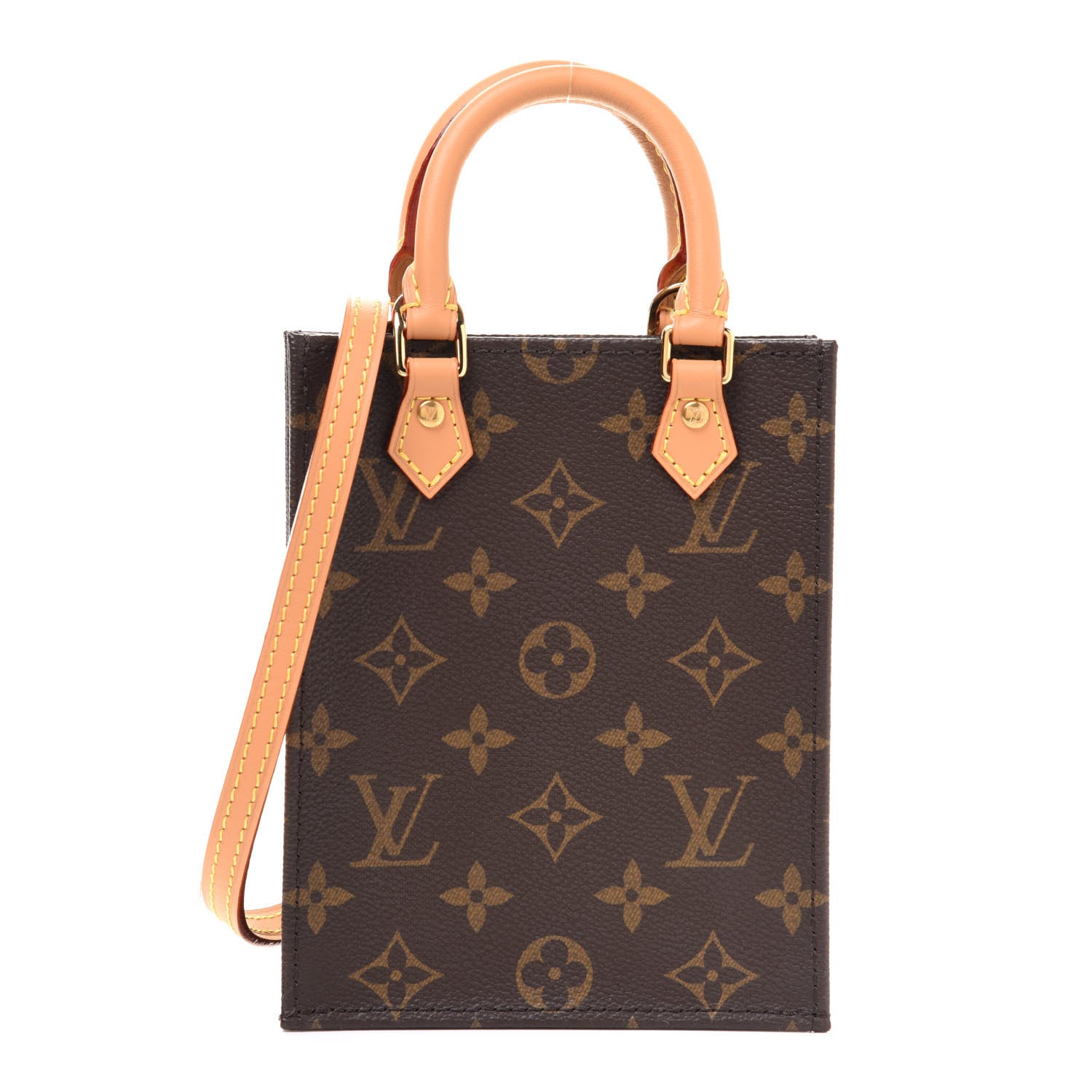 Louis Vuitton Monogram Petit Sac Plat 1 of 8