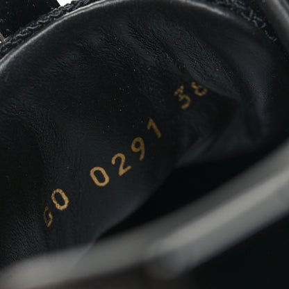 Louis Vuitton Suede Monogram Run Away Sneakers 38 Black 6 of 7