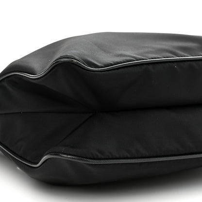 Prada Nylon Vela Flat Messenger Bag Black 9 of 10