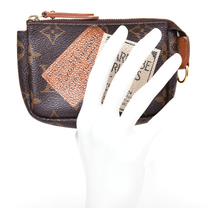 Louis Vuitton Monogram Trunks and Bags Pochette Cles Key Holder 2 of 9