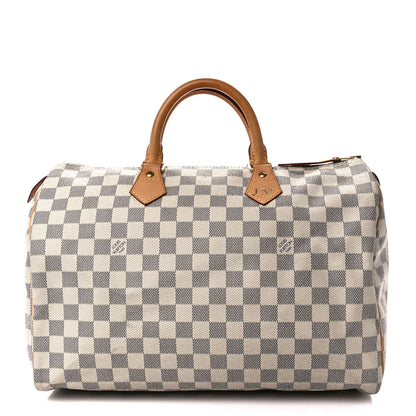 Louis Vuitton Damier Azur Speedy 35 1 of 15