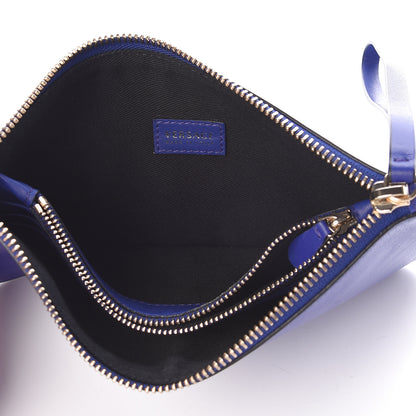 Versace Calfskin Medusa Wrist Pouch Purple 5 of 7