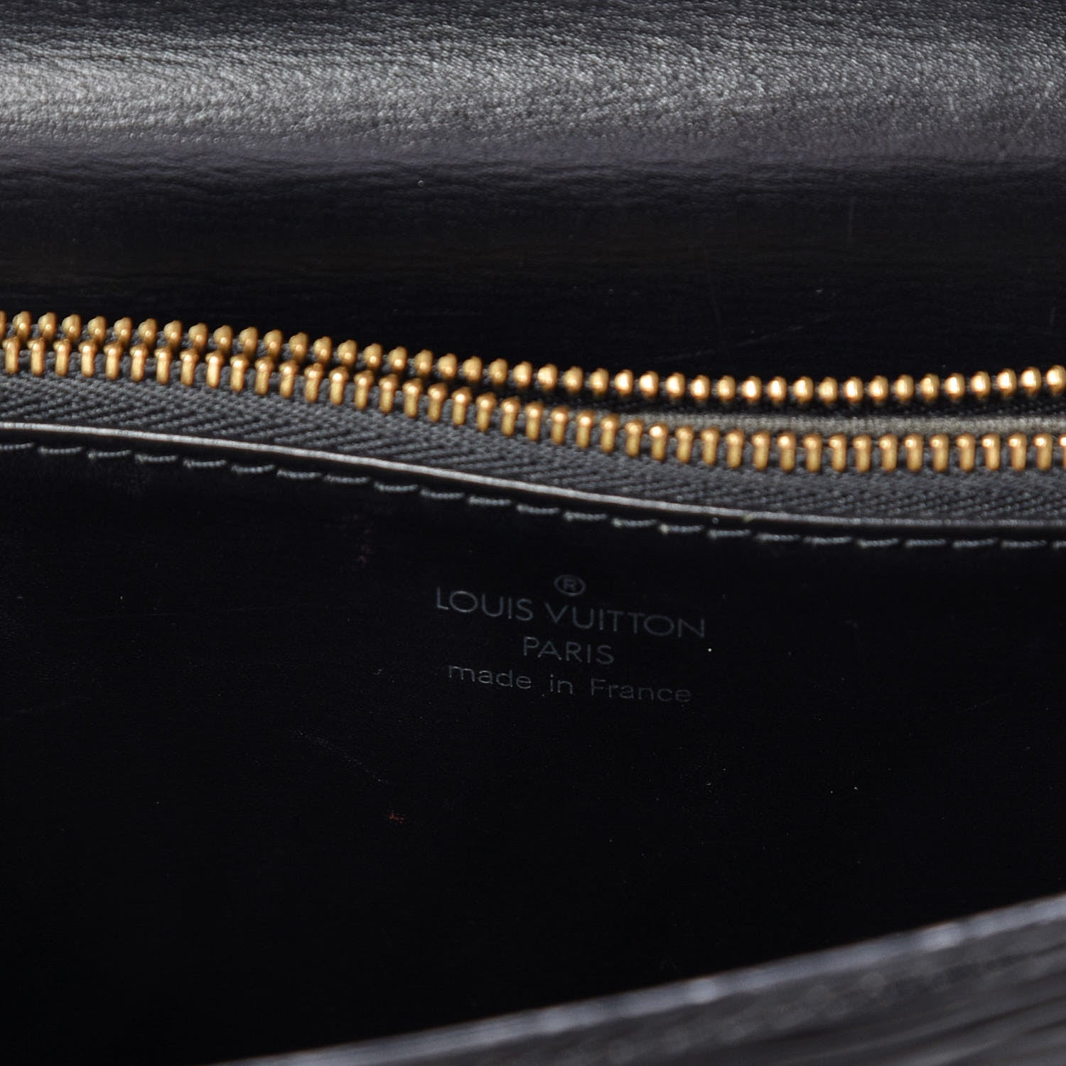 Louis Vuitton Epi Malesherbes Black 8 of 10