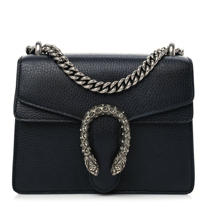Gucci Calfskin Mini Dionysus Shoulder Bag Black 1 of 9
