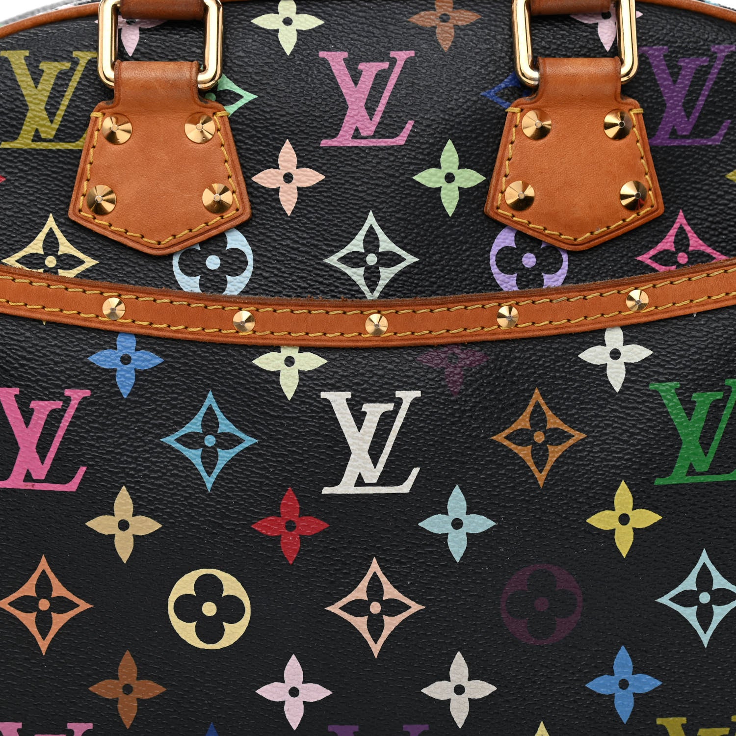 Louis Vuitton Monogram Multicolor Trouville Black 8 of 11