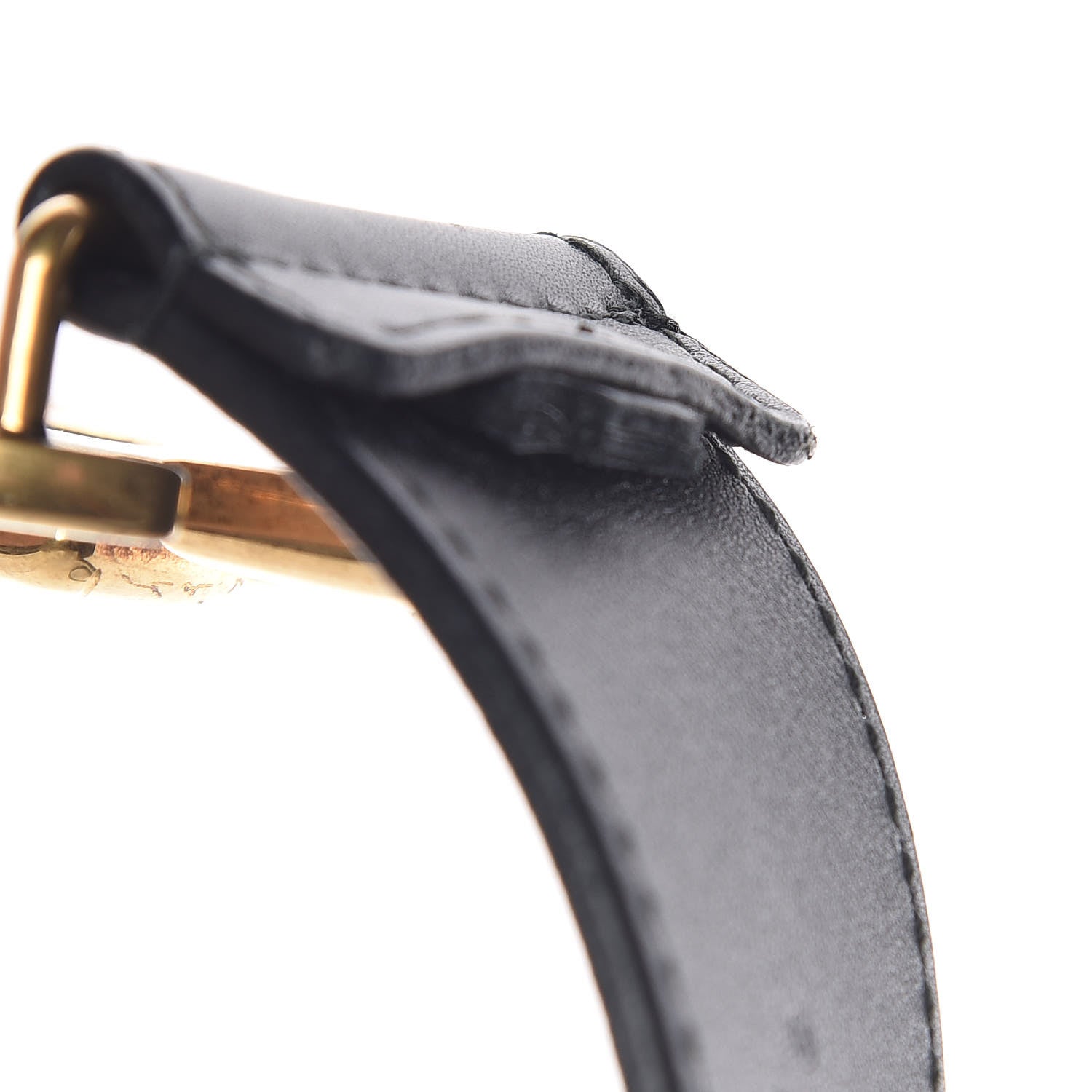 Gucci Calfskin Double G 40mm Belt 75 30 Black 5 of 7