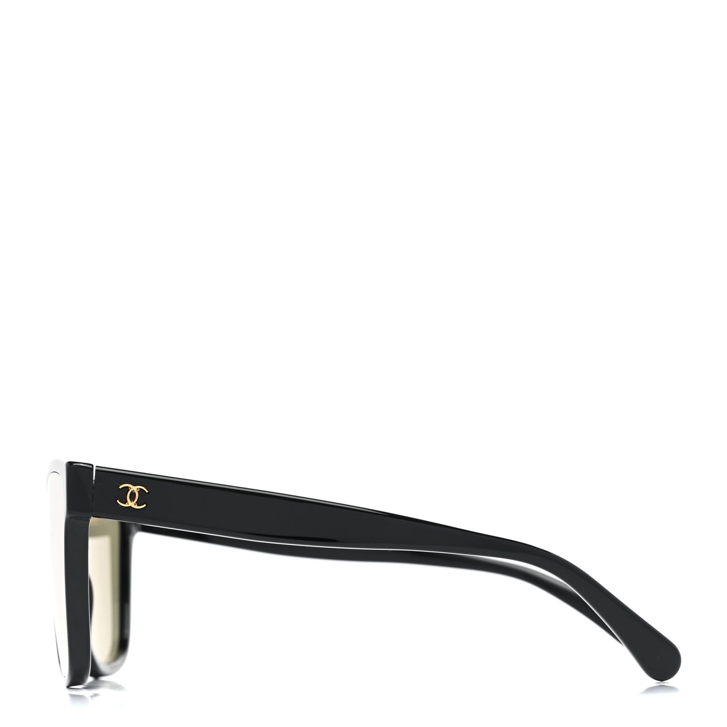 Acetate Logo Shield Sunglasses 5418 Black