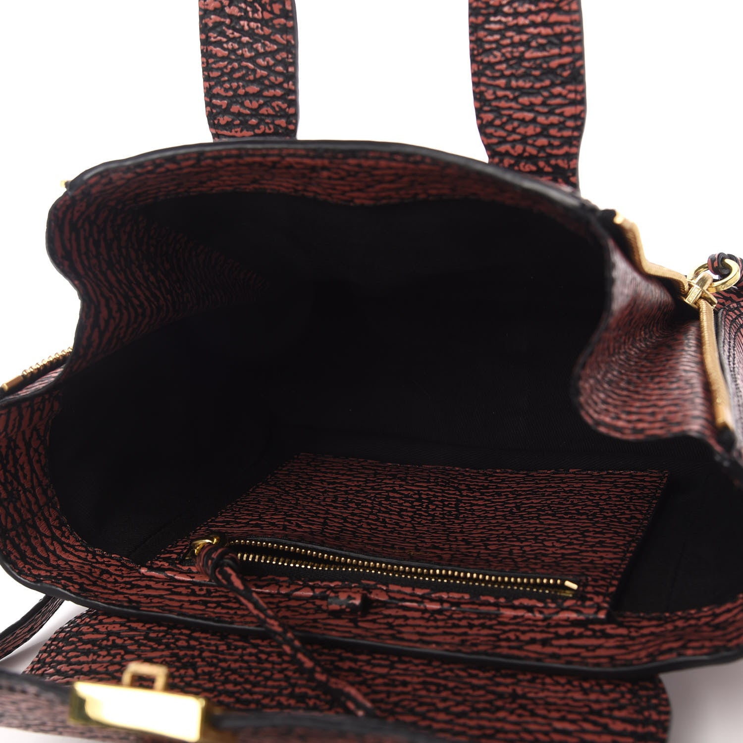3.1 Phillip Lim Textured Calfskin Mini Pashli Satchel 5 of 9