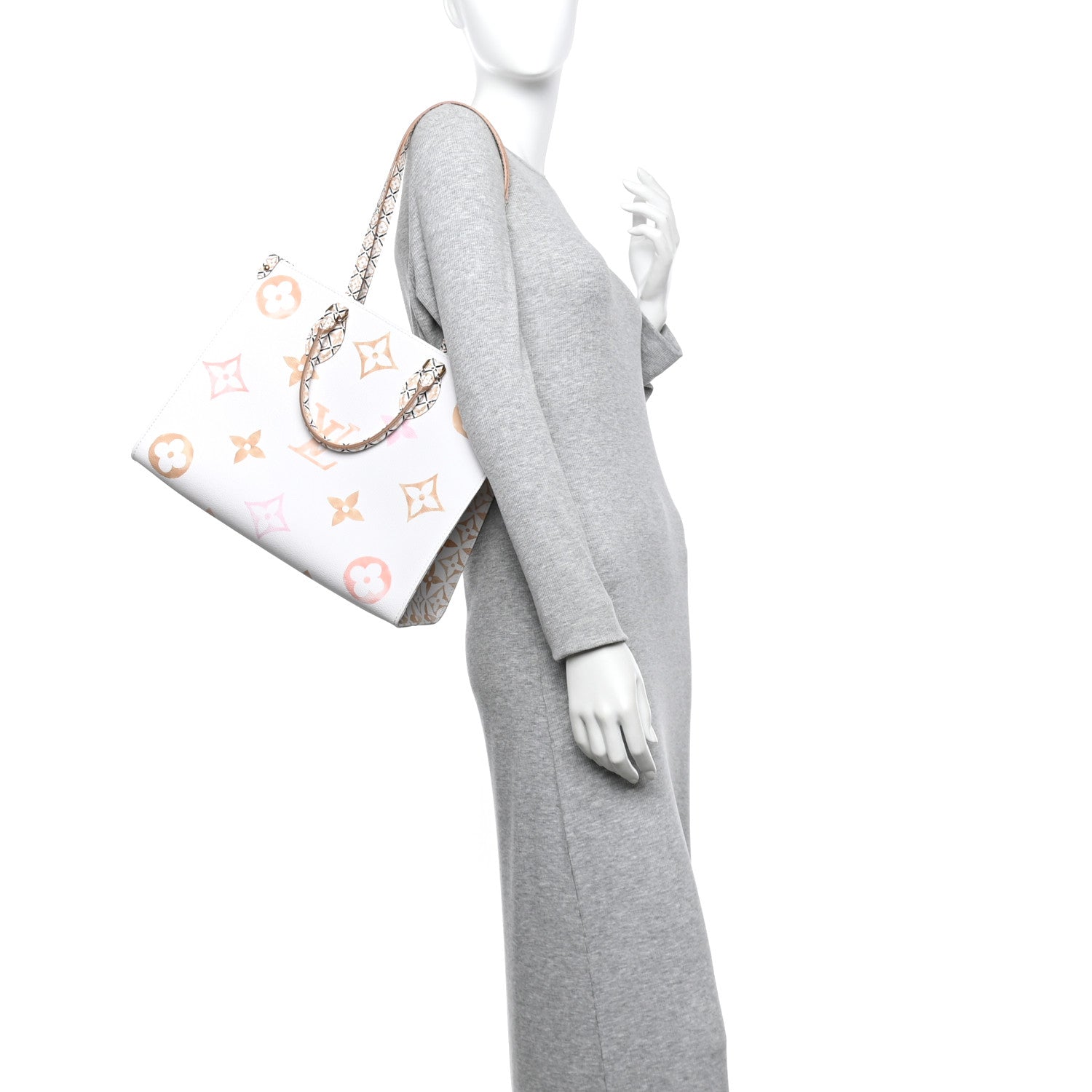 Louis Vuitton Monogram Giant By The Pool 2.0 Onthego MM Beige 2 of 12