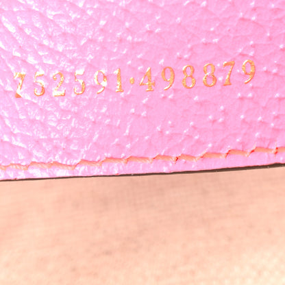 Gucci GG Supreme Monogram Textured Dollar Calfskin Web Ophidia Small Crossbody Bag Beige Ebony Fuchsia 7 of 10