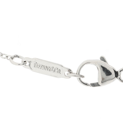 Tiffany Platinum Diamond Small Heart Pendant Necklace 5 of 5