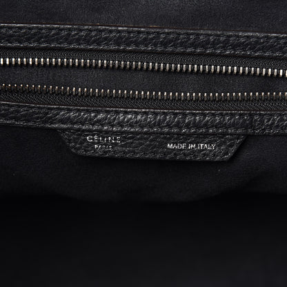 Celine Drummed Calfskin Mini Luggage Black 7 of 15
