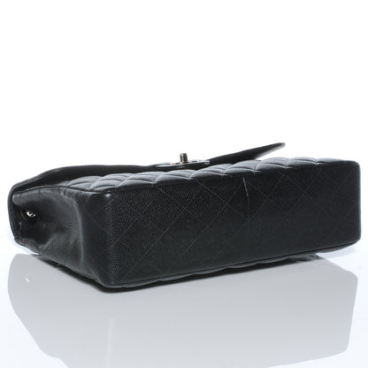 Chanel Caviar Jumbo Single Flap Black 4 of 8