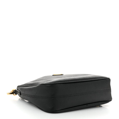 Prada Saffiano Lux Re-Edition 2005 Shoulder Bag Black 4 of 12