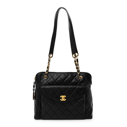 Chanel Caviar Quilted Flap Shoulder Bag Black 1 of 11