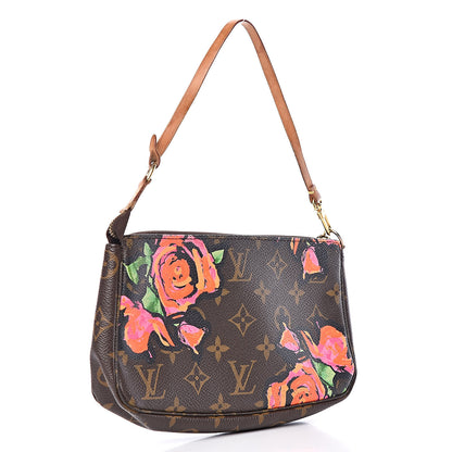 Louis Vuitton Monogram Roses Pochette Accessories 3 of 12