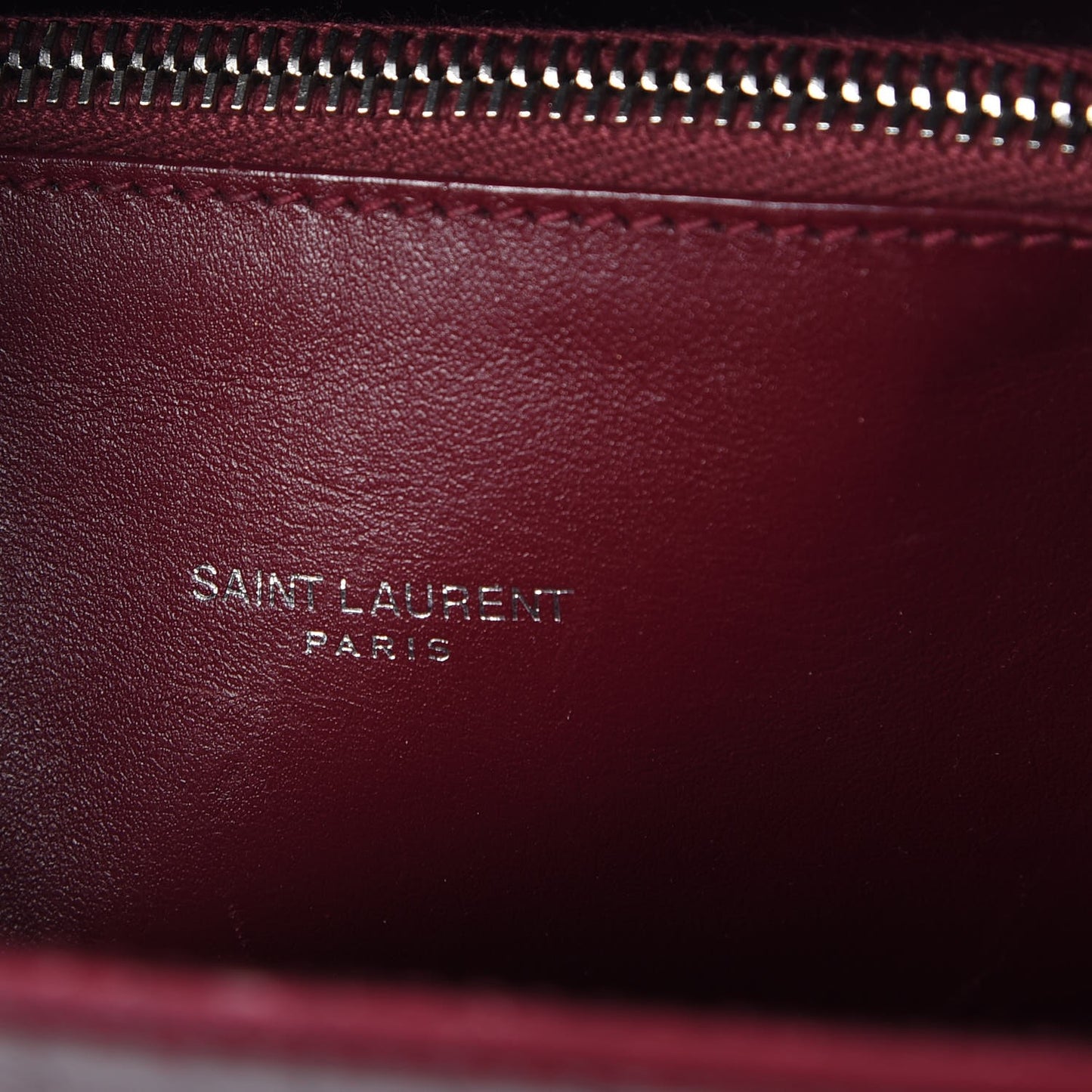 Calfskin Crocodile Embossed Small Sac De Jour Rouge
