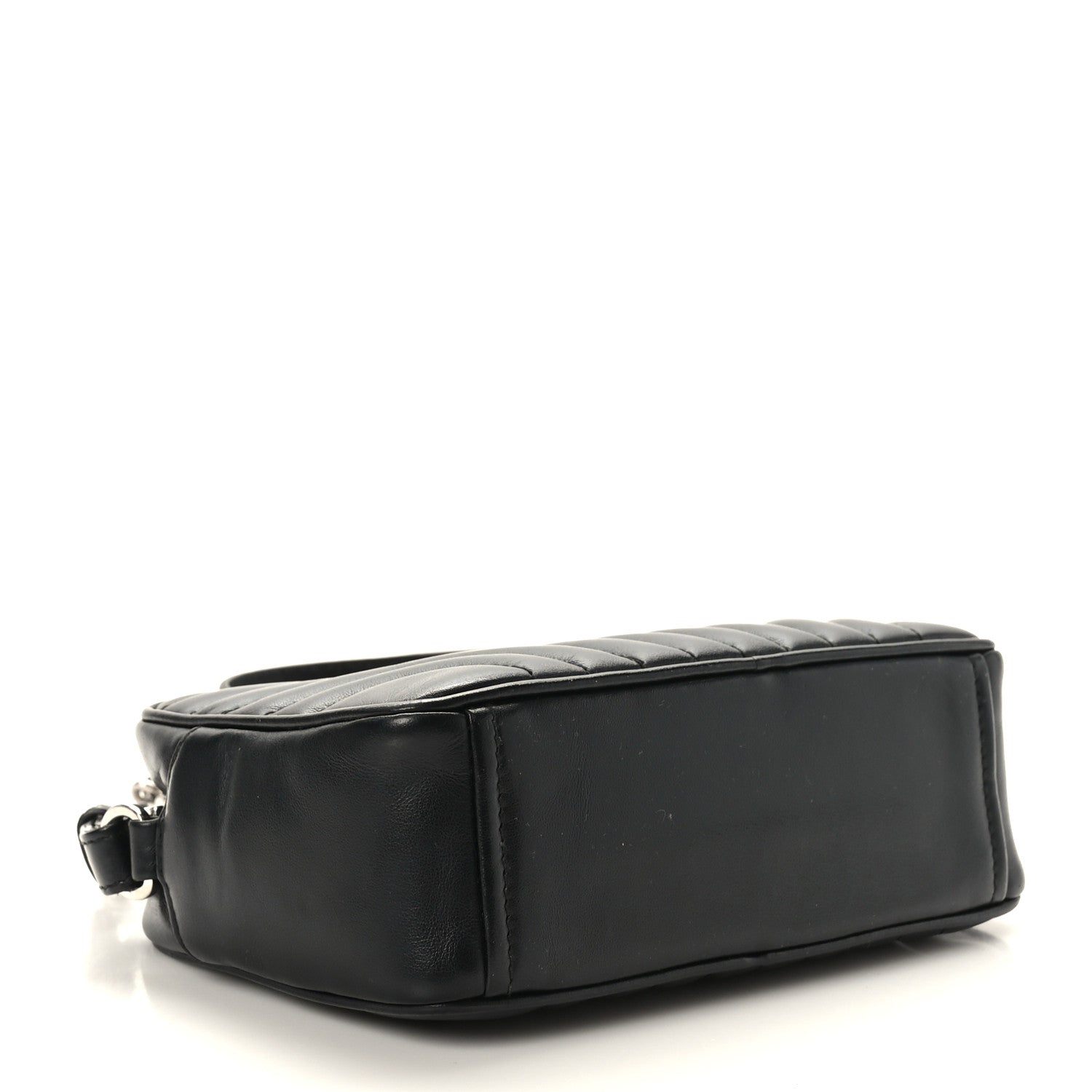 Prada Soft Calfskin Diagramme Camera Bag Black 8 of 15