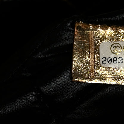 Chanel Metallic Lambskin Large Feministe Maize Feminine Pouch Clutch Gold 7 of 7