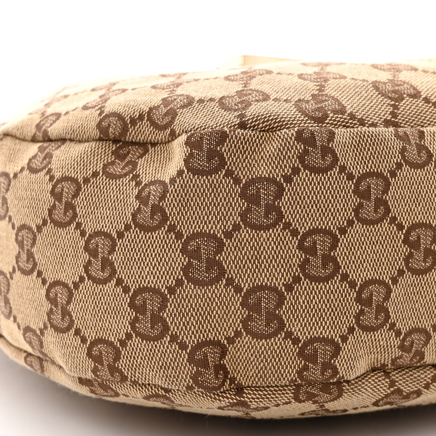Gucci Monogram Medium New Ladies Web Hobo Dark Brown 10 of 12