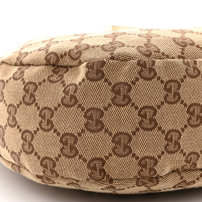 Gucci Monogram Medium New Ladies Web Hobo Dark Brown 10 of 12