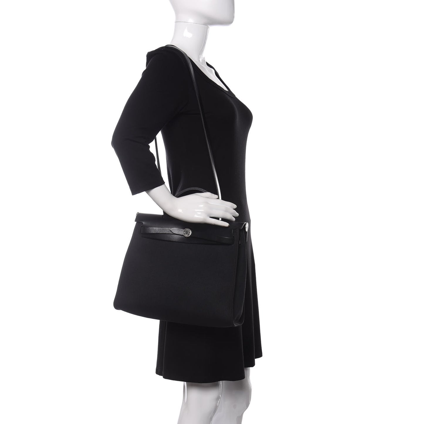 Military Toile Vache Hunter Herbag Zip PM 31 Black