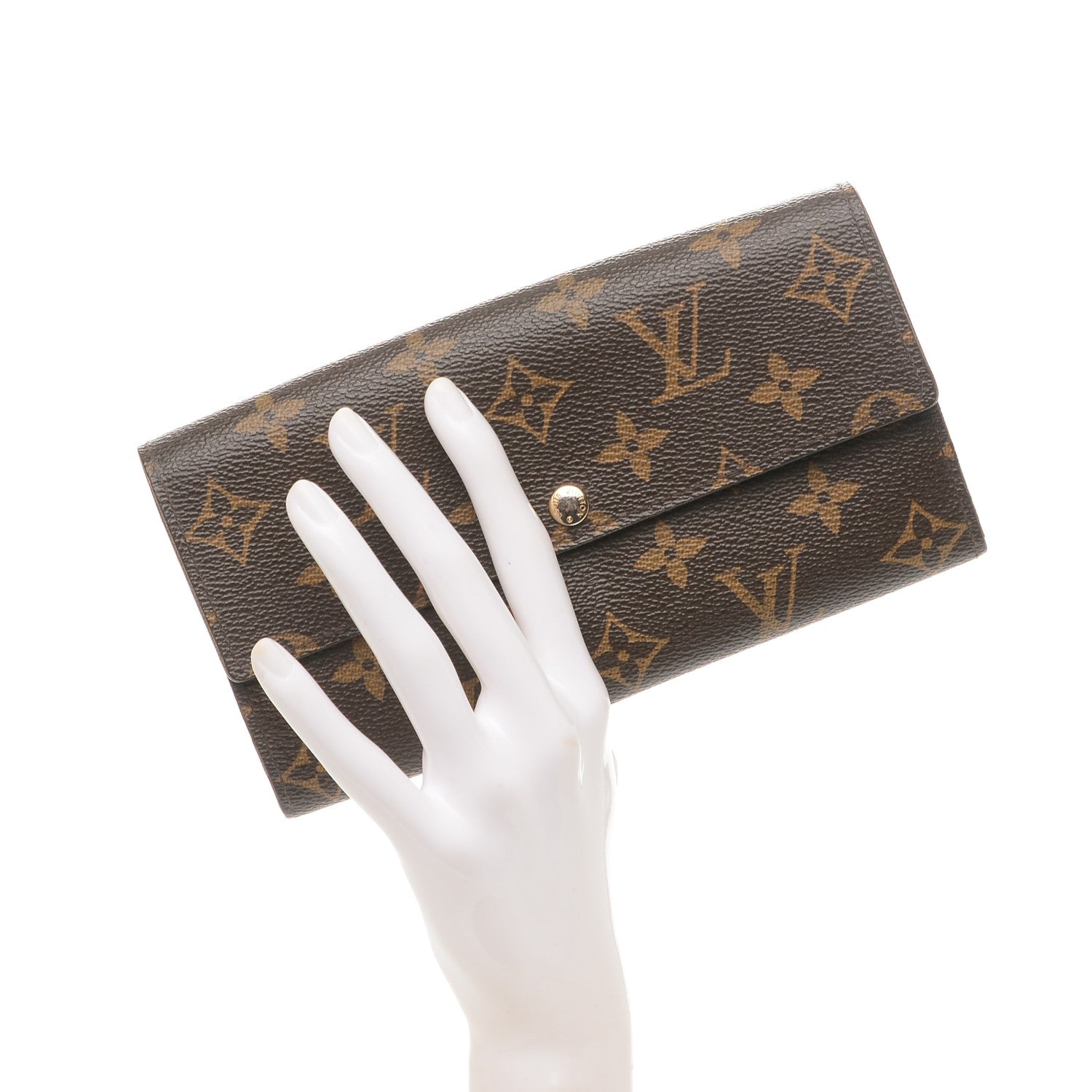 Louis Vuitton Monogram Sarah Wallet 2 of 7
