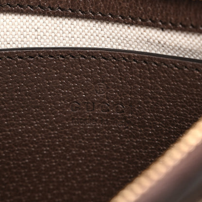 Gucci GG Supreme Monogram Textured Dollar Calfskin Small Ophidia Hobo Beige Ebony New Acero 6 of 12