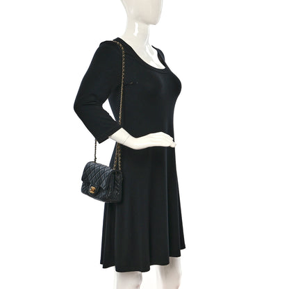 Chanel Lambskin Quilted Mini Pearl Crush Flap Black 2 of 10