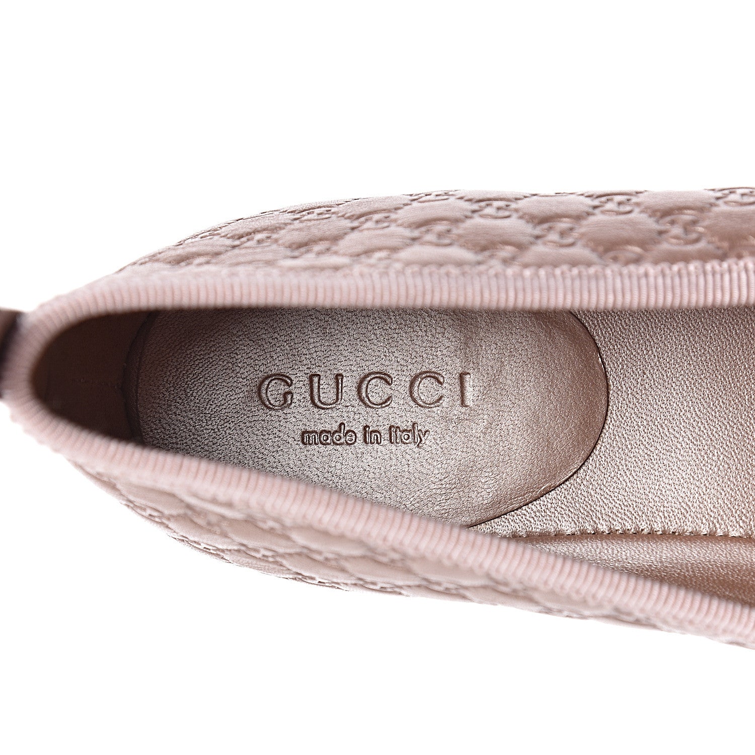 Gucci Microguccissima Flats 37 Dark Cipria 8 of 11