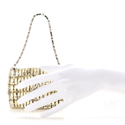 Saint Laurent Crystal Micro Evening Bag Mirror 2 of 7