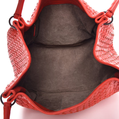 Bottega Veneta Nappa Intrecciato Parachute Bag Vesuvio 5 of 7