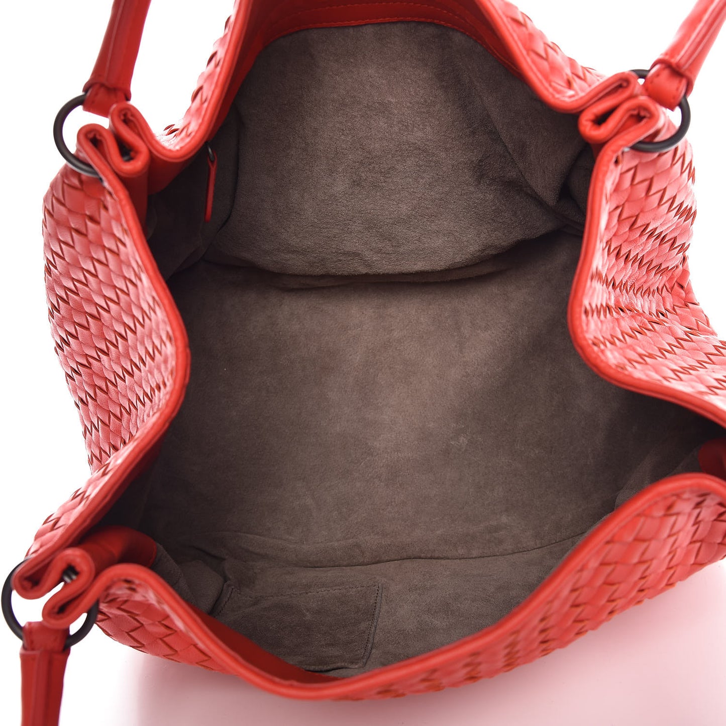 Nappa Intrecciato Parachute Bag Vesuvio