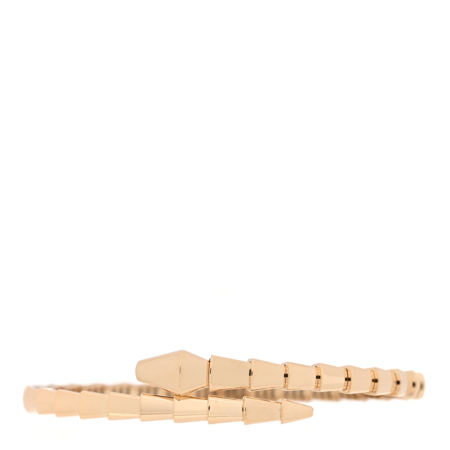 Bulgari 18K Yellow Gold Serpenti Viper Bracelet M 1 of 4
