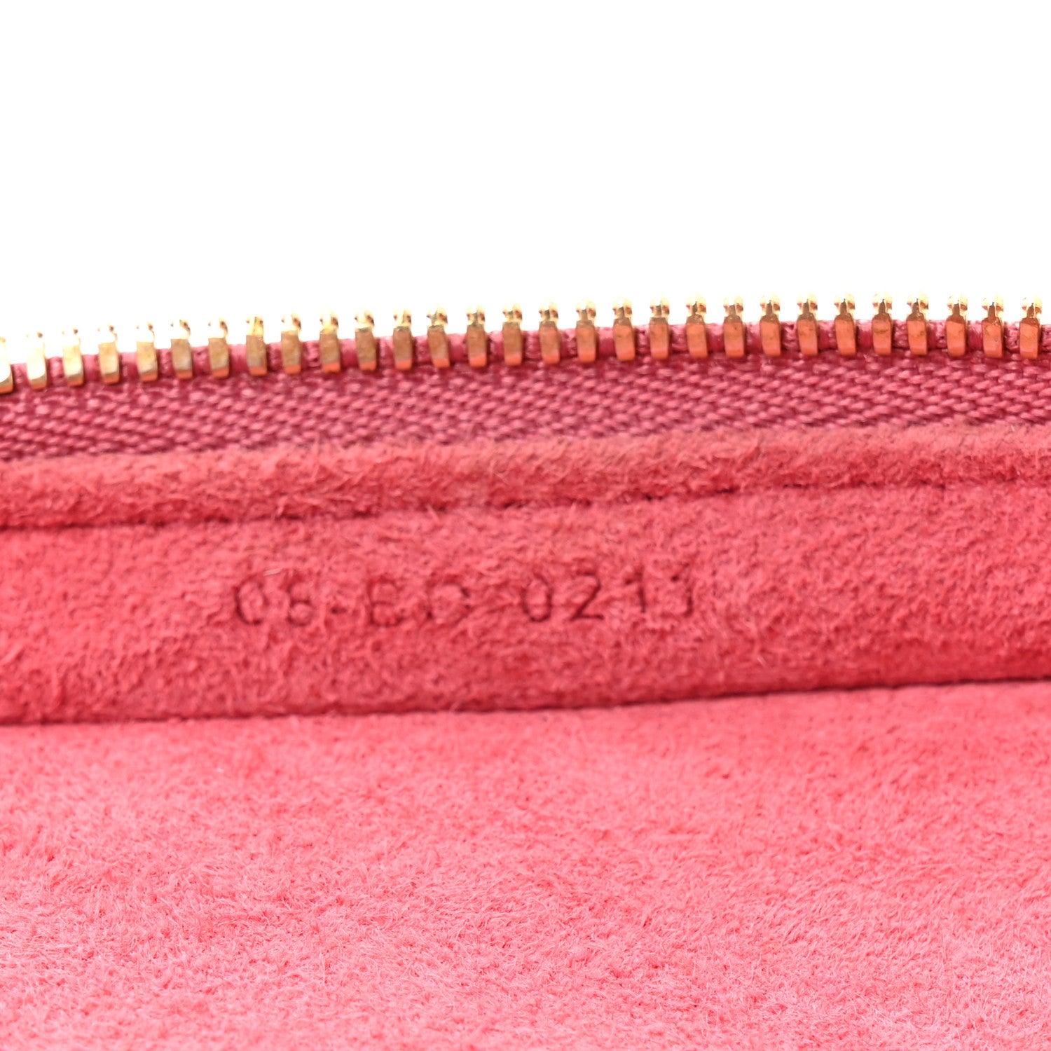Christian Dior Lambskin Cannage Micro Vanity Case Strawberry Pink 7 of 10