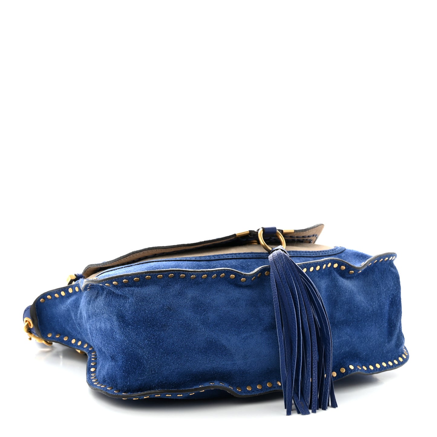 Suede Braided Medium Marcie Satchel Sea Water