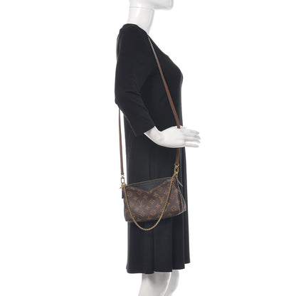 Louis Vuitton Monogram Pallas Clutch Black 2 of 11