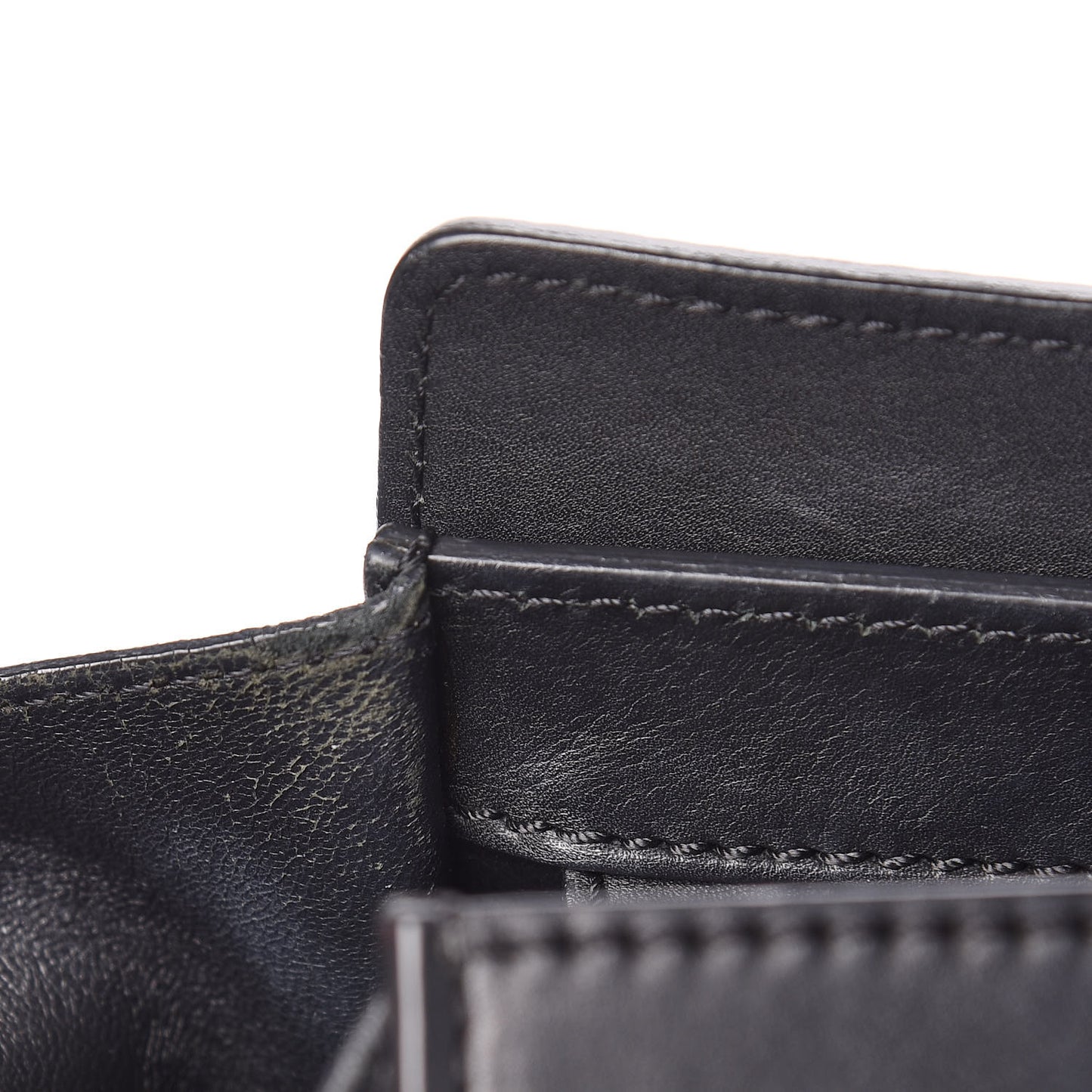 Smooth Calfskin Mini Luggage Black