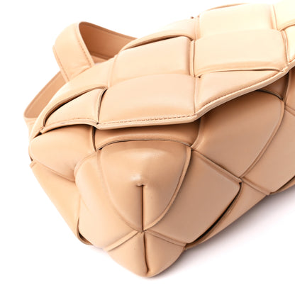 Bottega Veneta Nappa Intreccio Padded Top Handle Shoulder Bag Almond 12 of 13