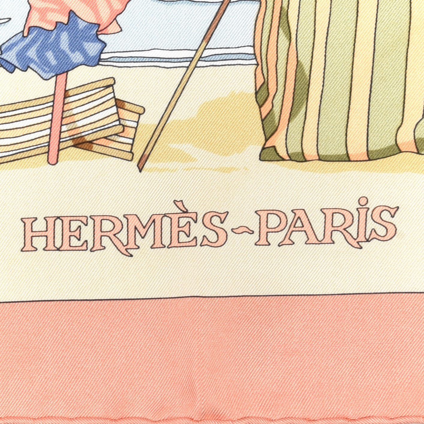Silk Charmes Des Plages Normandes Scarf 90