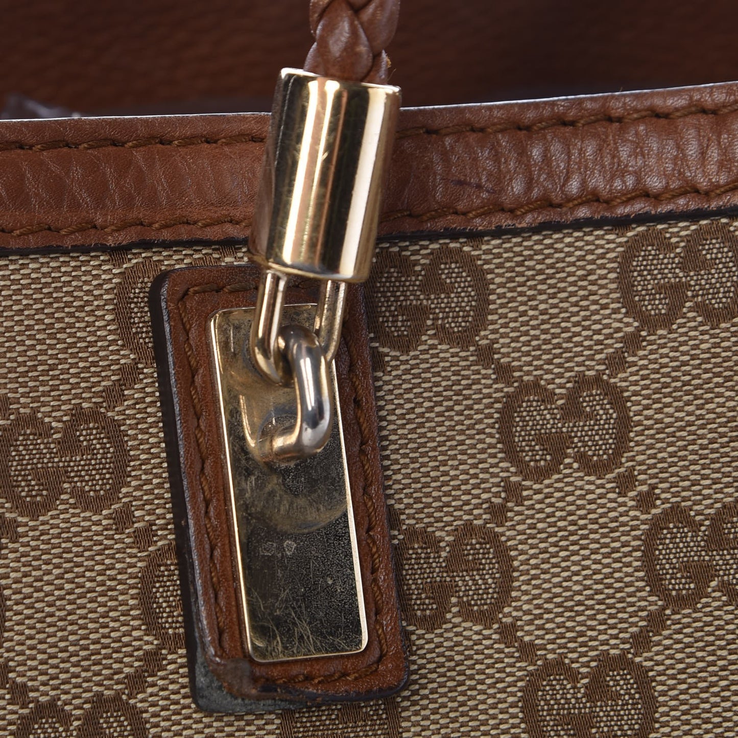 Monogram Cellarius Calfskin Medium Bella Tote Beige Ebony Cuir