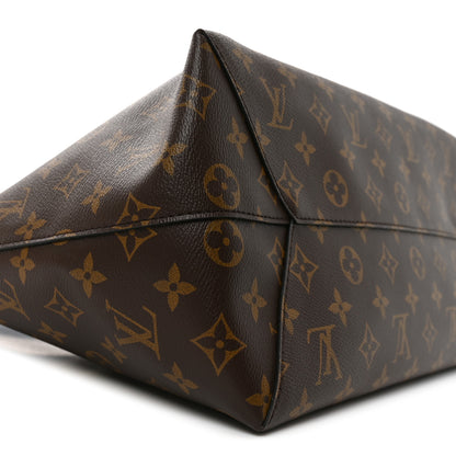 Louis Vuitton Monogram Flower Hobo Black 8 of 9