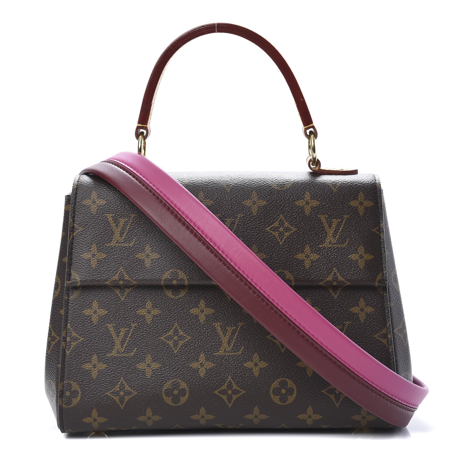 Louis Vuitton Monogram Cluny BB Bordeaux Fuchsia 1 of 12