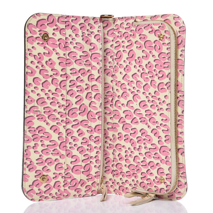 Louis Vuitton Monogram Leopard Insolite Wallet Blanc Corail 5 of 6