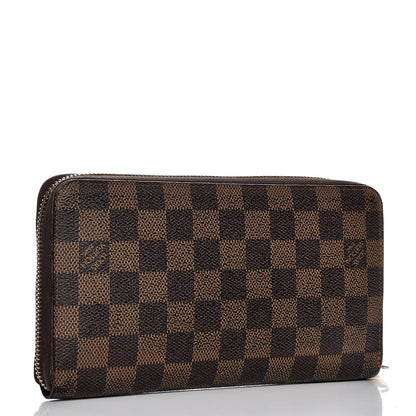 Louis Vuitton Damier Ebene Zippy Organizer Wallet 3 of 13