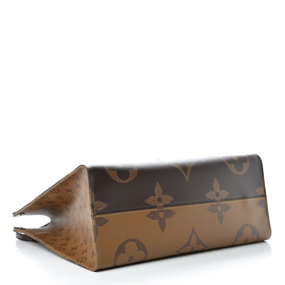 Louis Vuitton Reverse Monogram Giant Onthego GM 5 of 12