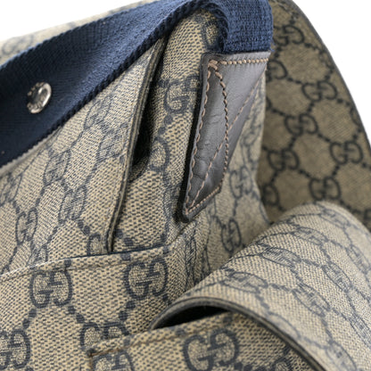 Gucci GG Plus Monogram Messenger Diaper Bag Navy 11 of 16